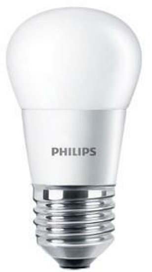 Afbeeldingen van PHILIPS LED KOGEL E27 5-40W 2700K MAT 2700K