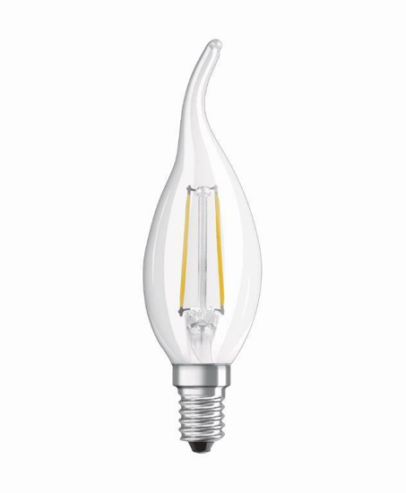 Afbeeldingen van OSRAM F-LED CLBA40H 4,0W 827 E14