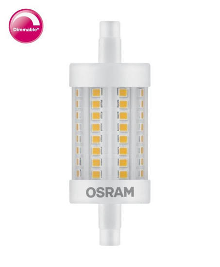 Afbeeldingen van OSRAM LEDLINE7875 DIM 9,5W 827 R7S