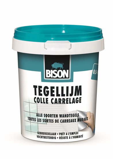 Afbeeldingen van BISON TEGELLIJM 1KG