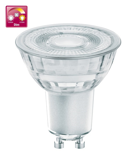 Afbeeldingen van OSRAM LED GLOWDIM P1650 4,5W GU10