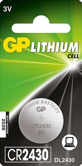 Afbeeldingen van GP LITHIUM 1 X CR2430 3V