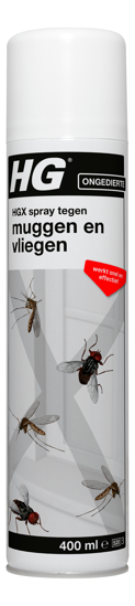 Afbeeldingen van HGX SPRAY TEGEN MUGGEN EN VLIEGEN 8574N 400 ML