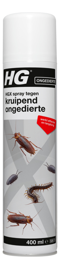 Afbeeldingen van HGX SPRAY TEGEN KRUIPEND ONGEDIERTE 12910N 400 ML