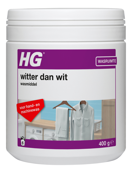 Afbeeldingen van HG WITTER DAN WIT WASMIDDEL 400 GR