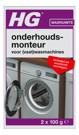 Afbeeldingen van HG ONDERHOUDSMONTEUR VOOR (VAAT)WASMACHINES 200 GR