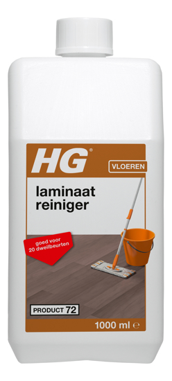 Afbeeldingen van HG LAMINAAT, VINYL & PVC REINIGER (PRODUCT 72) 1 L