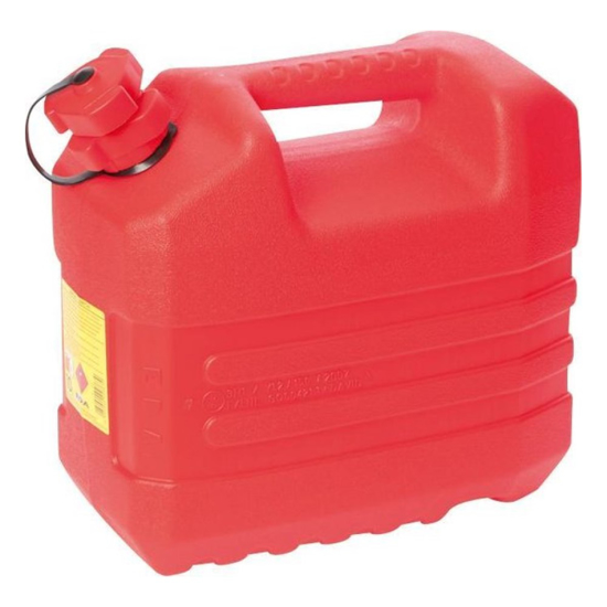 Afbeeldingen van BENZINE JERRYCAN, 10 LITER, ROOD