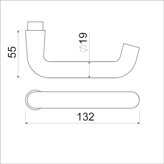 Afbeeldingen van DEURKRUK 356 DD.38/42 F1