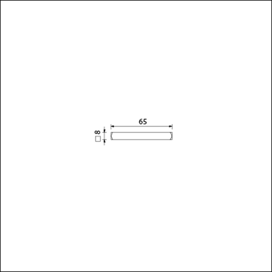 Afbeeldingen van VIERKANT STIFT 8X65 MM