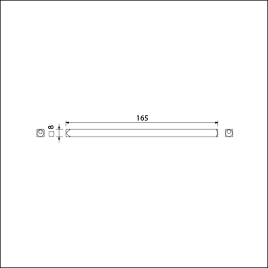 Afbeeldingen van DUBBELE QUICKSTIFT 8X165 MM DEURDIKTE BEREIK 76 T/M 104 MM